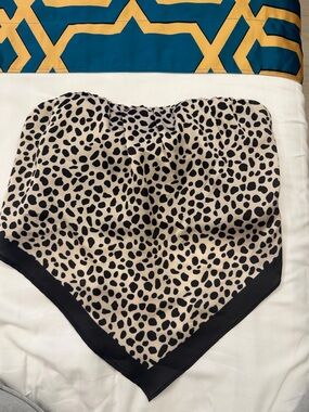 Cheetah bandana tube top